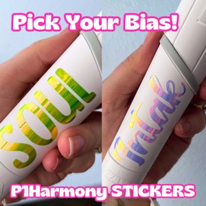 P1Harmony Sticker, P1Harmony Decal, P1Harmony Lightstick, P1Harmony KPOP, P1Harmony Lightstick Stickers, P1Harmony Merch
