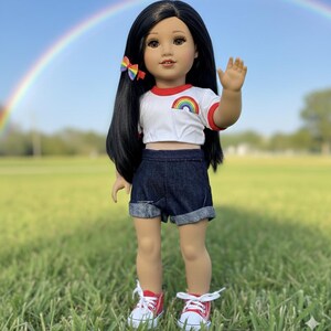 American Girl Doll Converse - Etsy