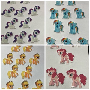 Pony bow centers cabachons