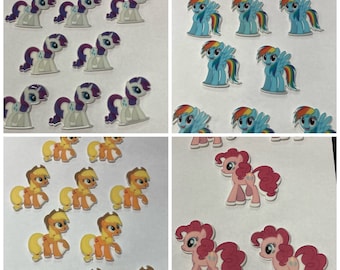 Pony bow centers cabachons