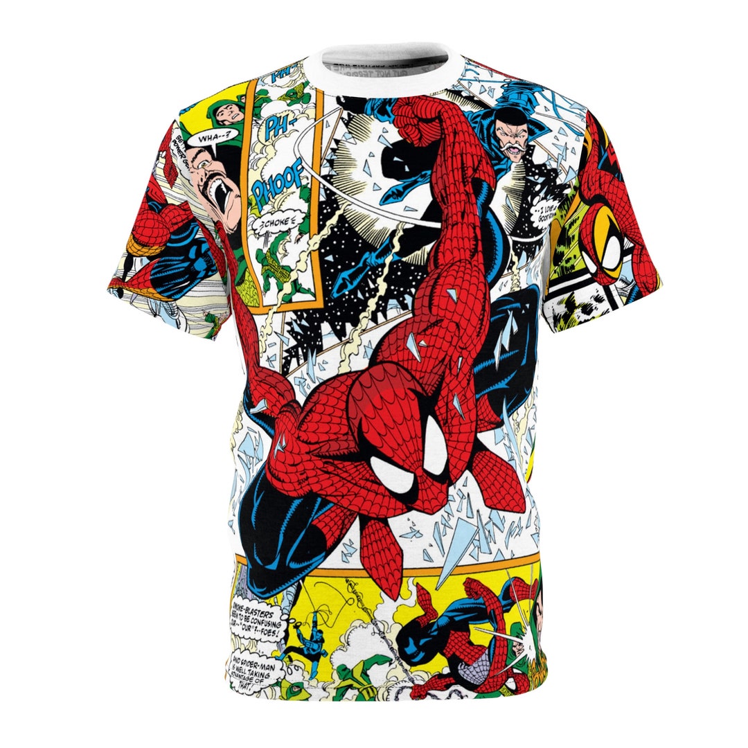 New Vintage Style Spiderman, Spider-man, Spider Man, Comic Book Art ...