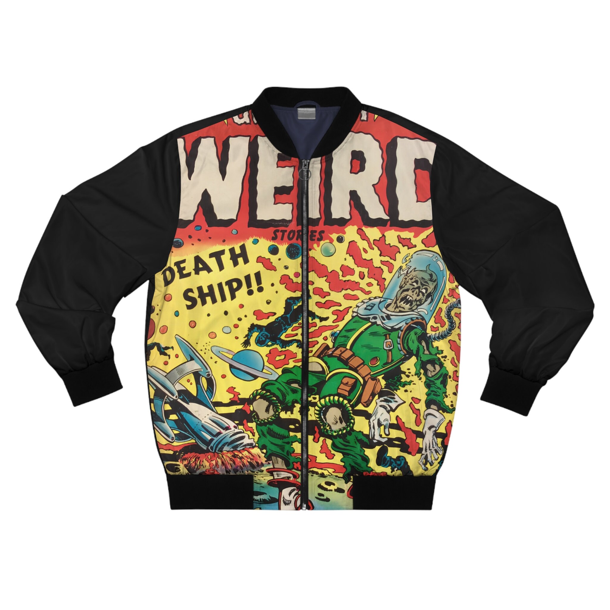 Occult reversible top bomber jacket