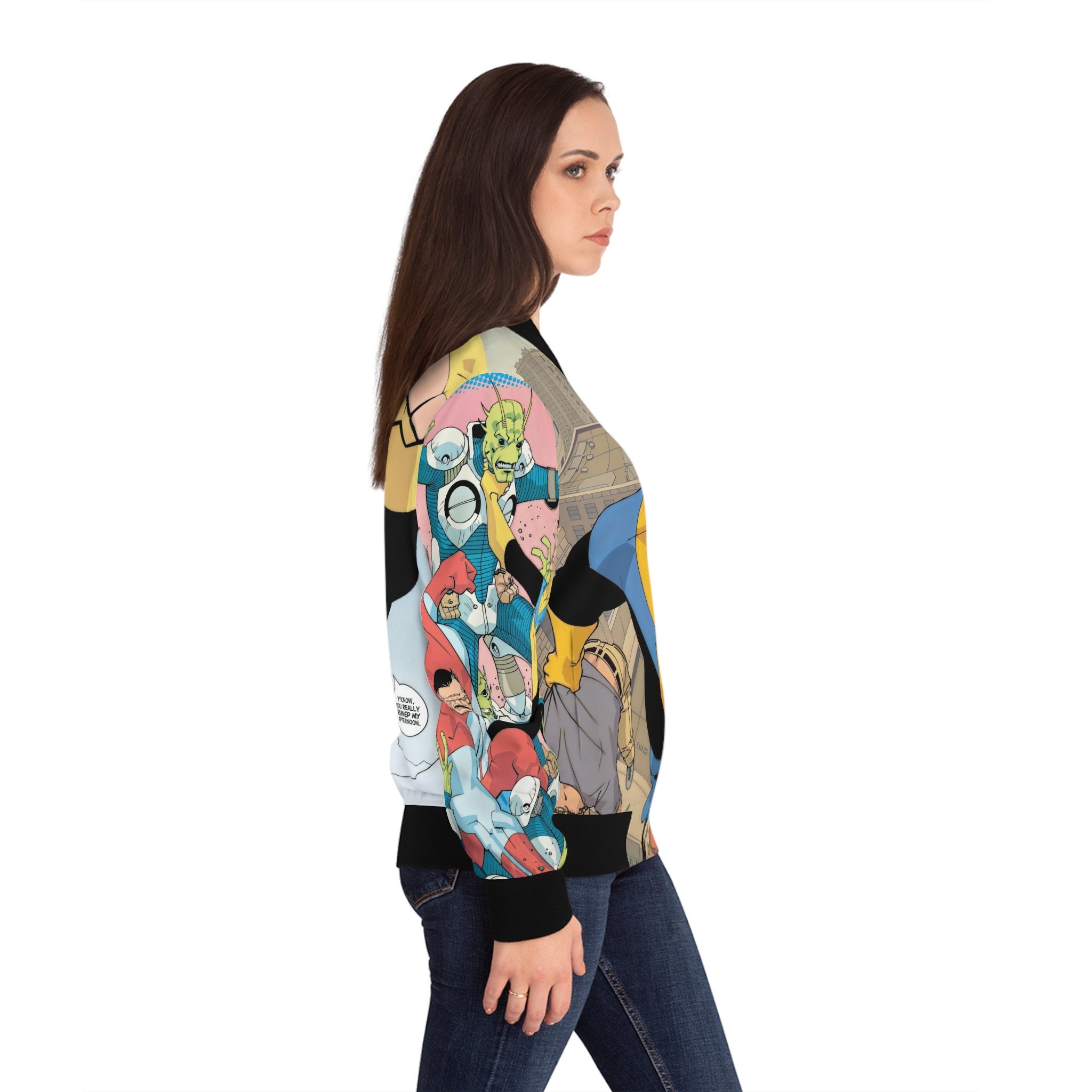 Invincible Jacket, Invincible Comic Book, Bomber Jacket Unisex, Comic