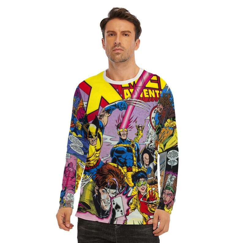 Wolverine Xmen Tshirt, X Men Animated Series , Marvel Comics, Xmen 97