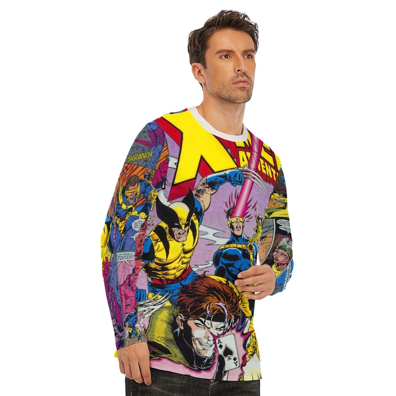 Wolverine Xmen Tshirt, X Men Animated Series , Marvel Comics, Xmen 97