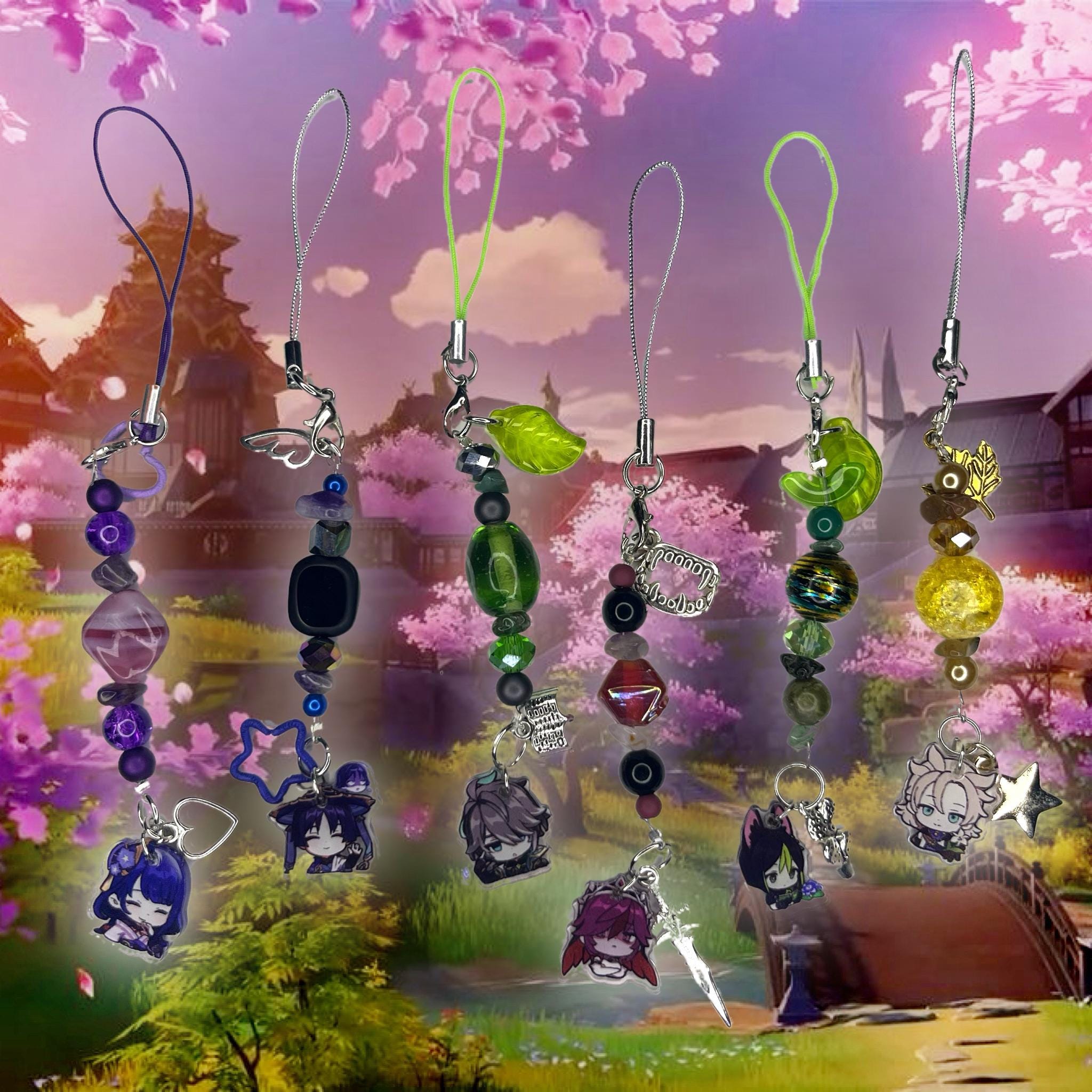 Genshin phone charms