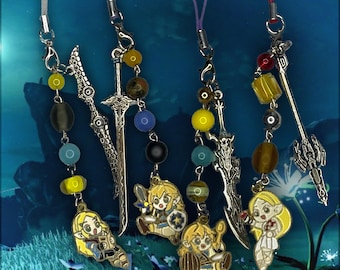 Zelda phone charms