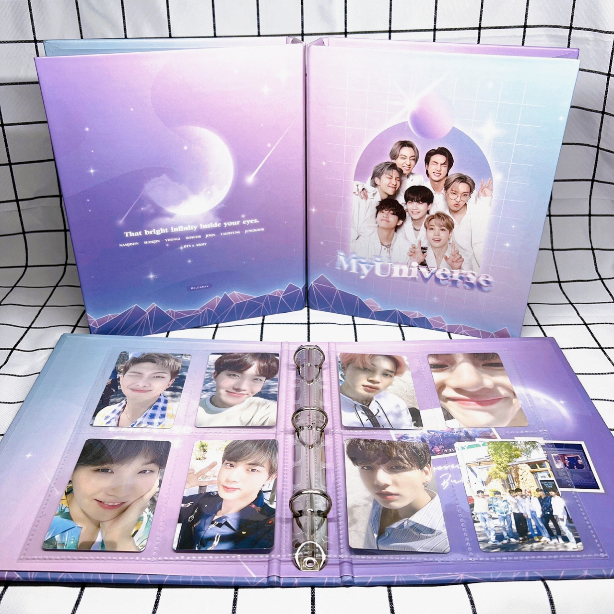 BTS Photocard Binder / Kpop Photocard Album Binder BTS Collection