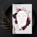 Coffin Halloween Invitation Elegant Halloween Invitation Bat - Etsy