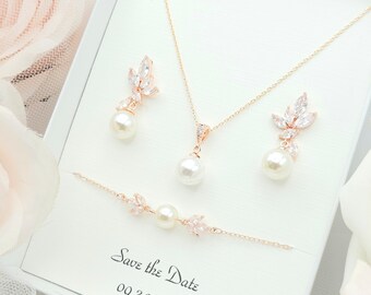 Bridesmaid Gifts For Wedding Day Bridesmaid Earrings Gold Set Knot Pearl Earrings For Bridesmaids Dresses Gift For Wedding Day - Product Details