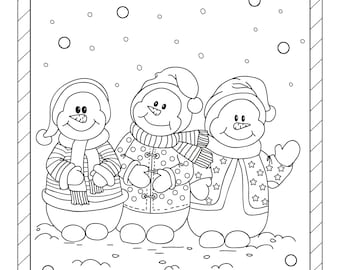 Fun Christmas Coloring book