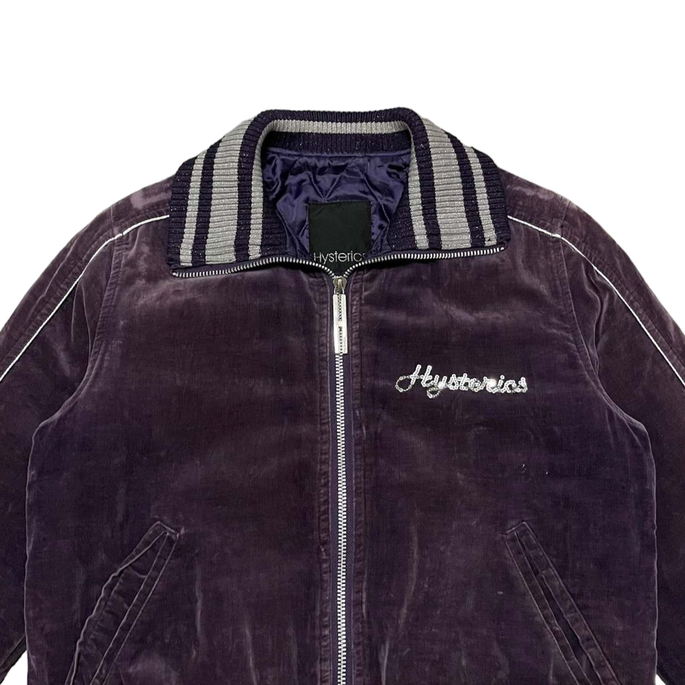 Hysteric ベルベットジャケット ヴィンテージ ヒステリックグラマー ベルベット セータージャケット