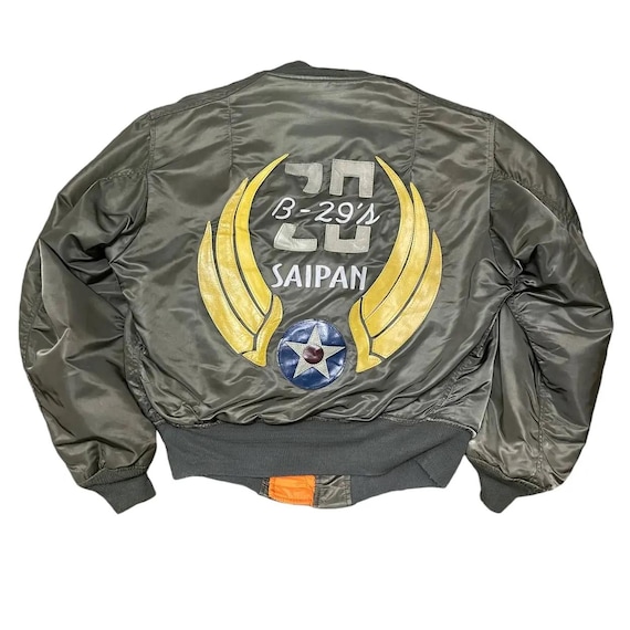 Vintage Avirex Saipan US Air Force Ma1 Military Bomber Jacket - Etsy