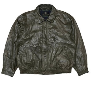 Vintage Pierre Balmain Paris Leather Jacket Lambskin