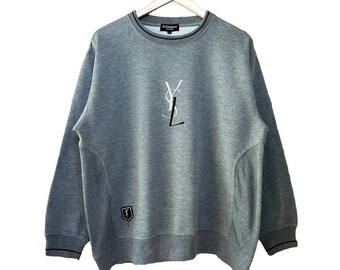 Ysl embroidered sweatshirt Clearance
