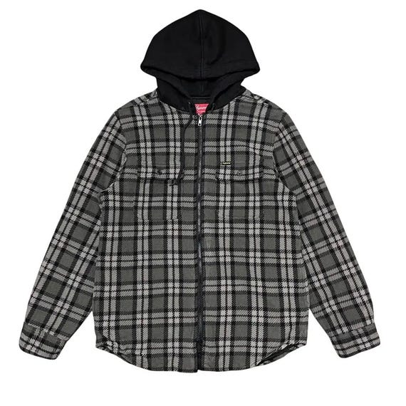Supreme plaid hooded - Gem Supreme plaid hooded - Gem