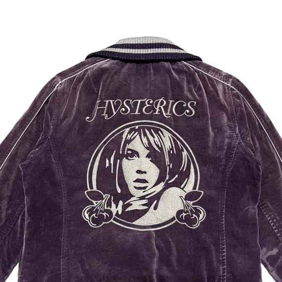 Hysteric ベルベットジャケット ヴィンテージ ヒステリックグラマー ベルベット セータージャケット