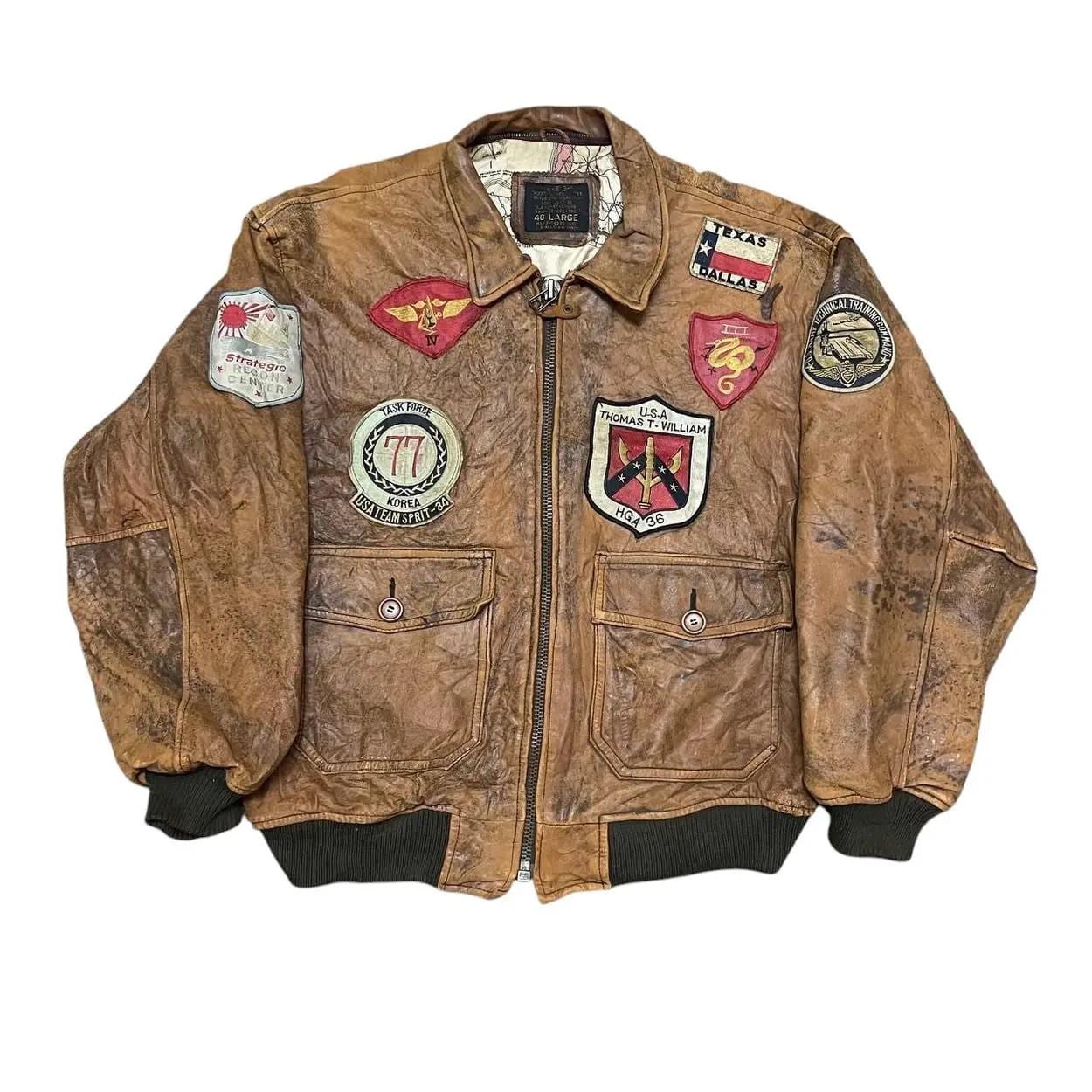 Avirex G 1 Leather Flight Jackets - Etsy