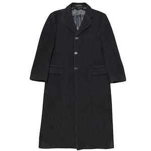 Vintage Fendi Wool Long Coat Made in Italy