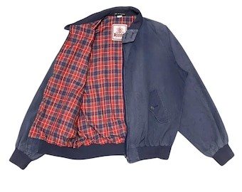 Vintage 80s G9 Baracuta Harrington Jacket Made in England Brown