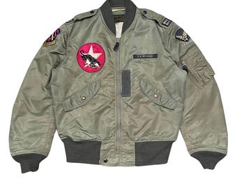 1970's Vintage L-2B Original MILITARY Flight Jacket 中古 サイズ M オリジナル フライト ジャケット 軍物 AIR FORCE MA-1 N-3 B-15 A-2 1970\u0027s USAF L-2B Reversible Flight Jacket Medium \u2013 Little Chum Vintage
