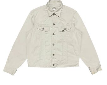Vintage 90s: Lee 101-J Westerner Cotton Jacket - Beige (XS) - Etsy