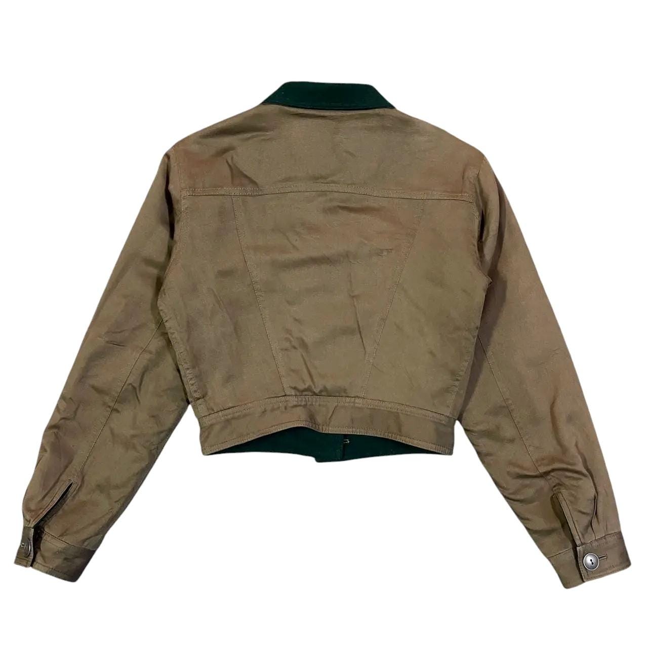 Vintage 90's Jean Paul Gaultier Wool Lined Cropped Jacket - Etsy