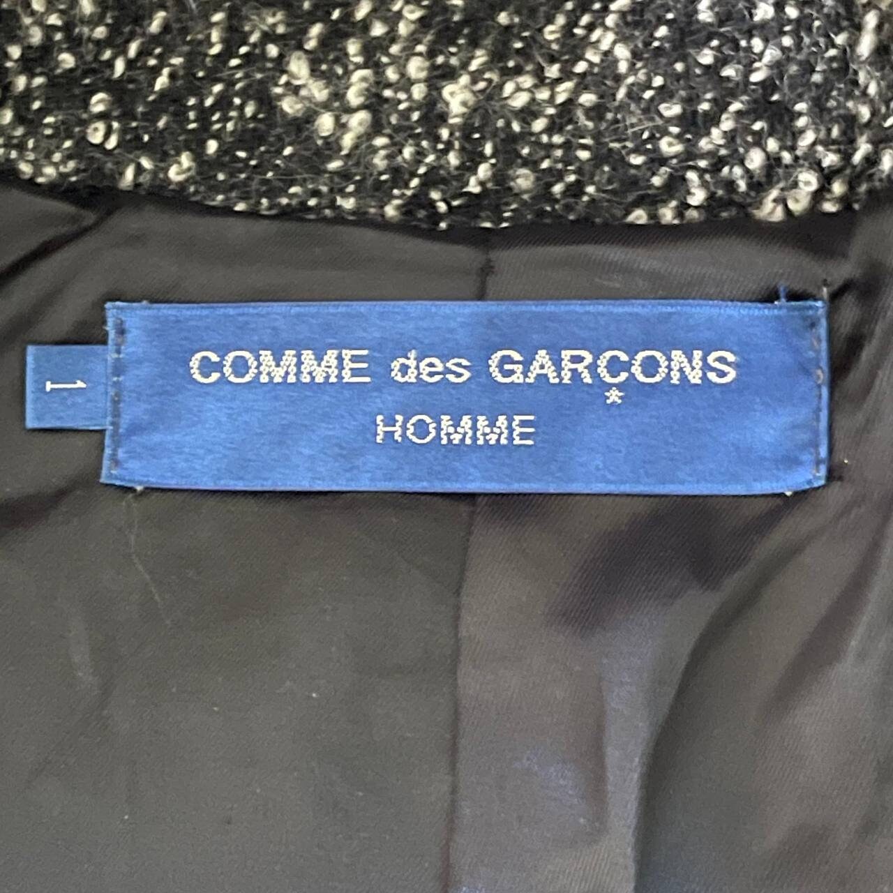 AD2006 Comme Des Garcons Homme Wool Fur Coat - Etsy