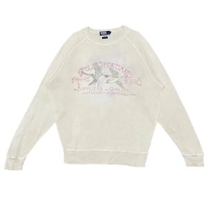 Vintage 90&#39;s PRL Polo Sportsman Crewneck Jumper Sweatshirt