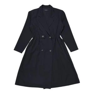Yohji Yamamoto Wool Dress Long Coat
