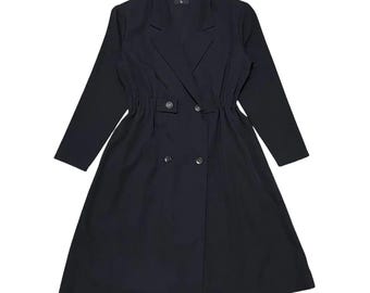 Yohji Yamamoto Wool Dress Long Coat
