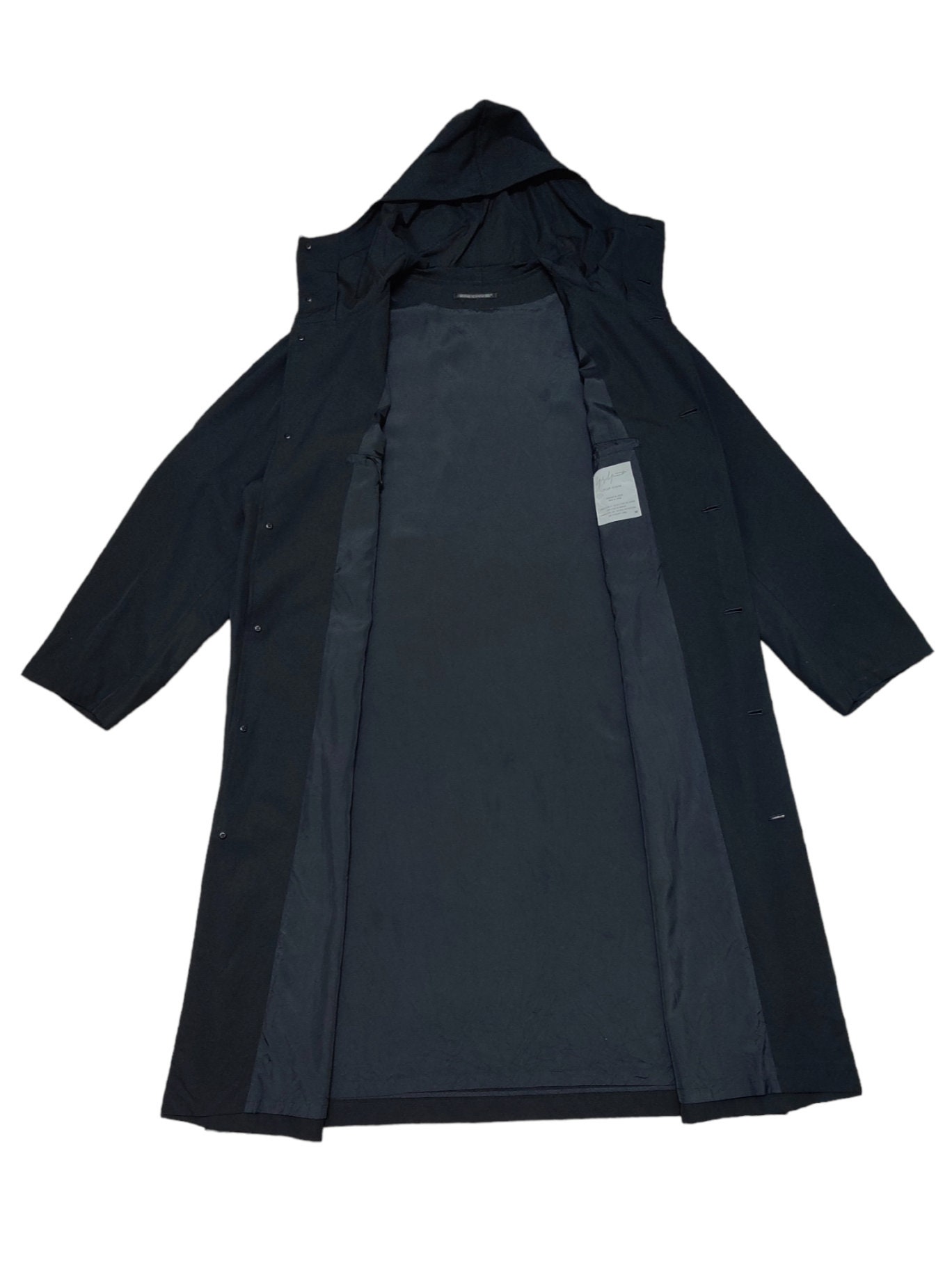AW99 YYPH Yohji Yamamoto Pour Homme Laine Wool Hooded Coat
