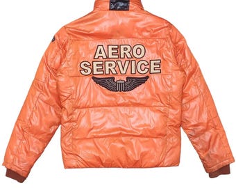 Blouson matelassé militaire Aero Service Avirex USA vintage