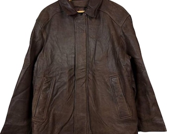 Vintage YSL Yves Saint Laurent Pour Homme Leather Jacket