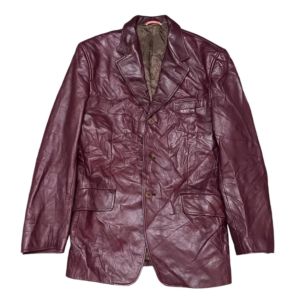 Paul Smith Leather Jacket - Etsy