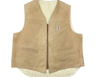 Vintage 1990s Carhartt Vest / Workwear / Streetwear / Made in USA
