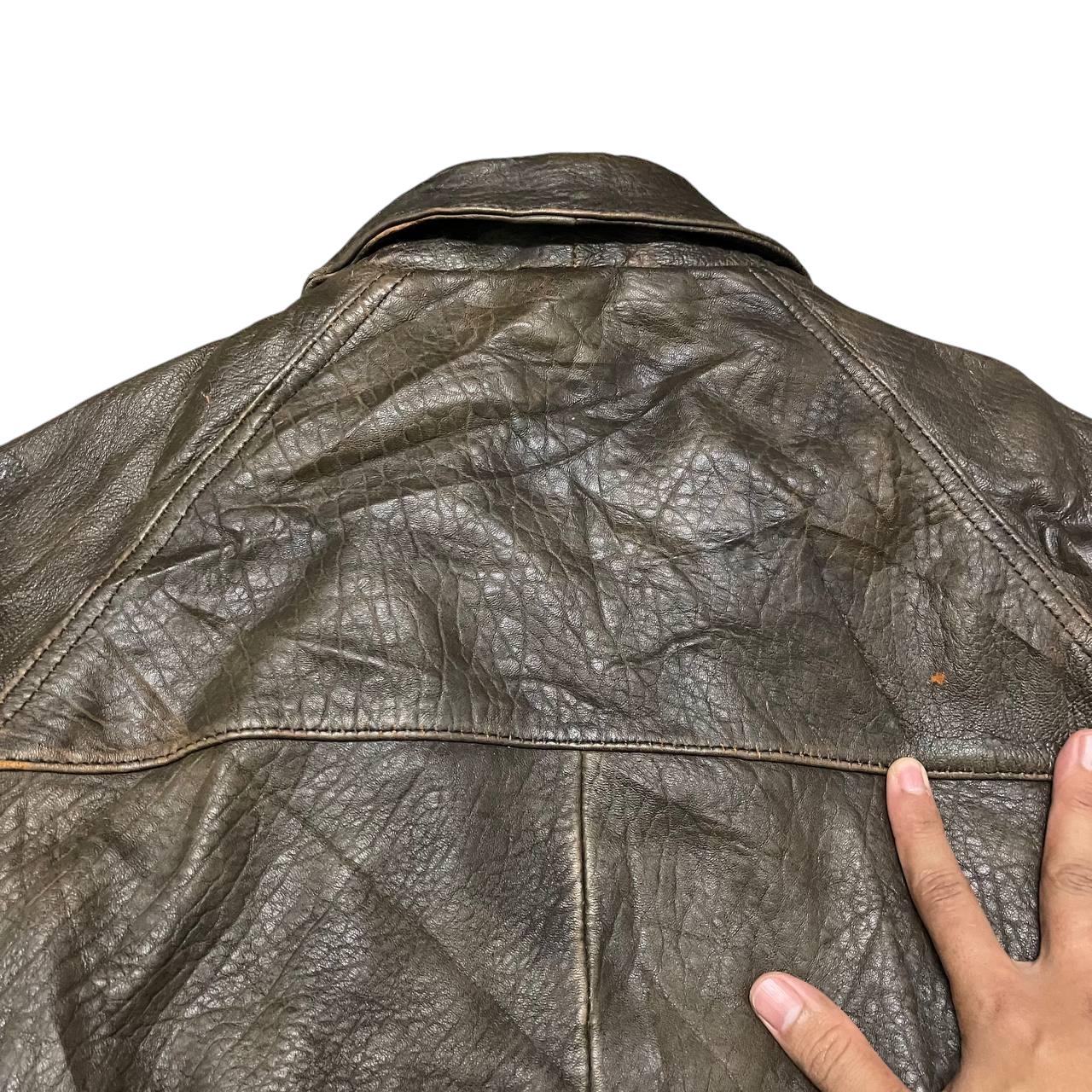 Vintage Houston Type MB-2 Leather Jacket - Etsy Israel