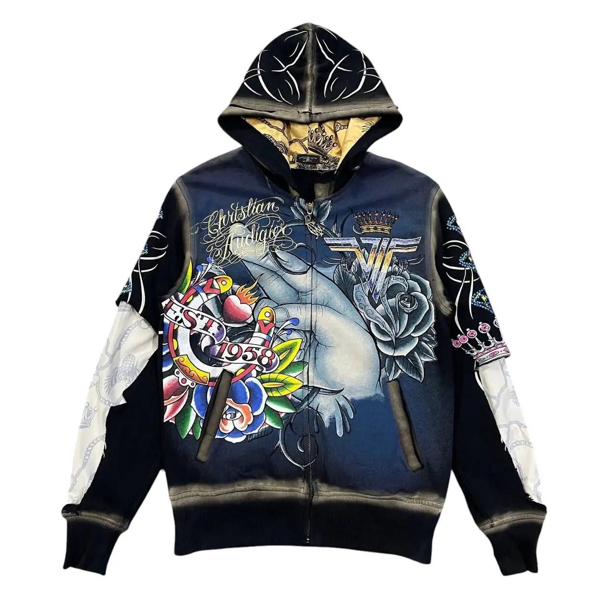 Christian audigier hoodie - Etsy 日本