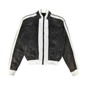 Armani Exchange Leather Jacket Mens - Etsy