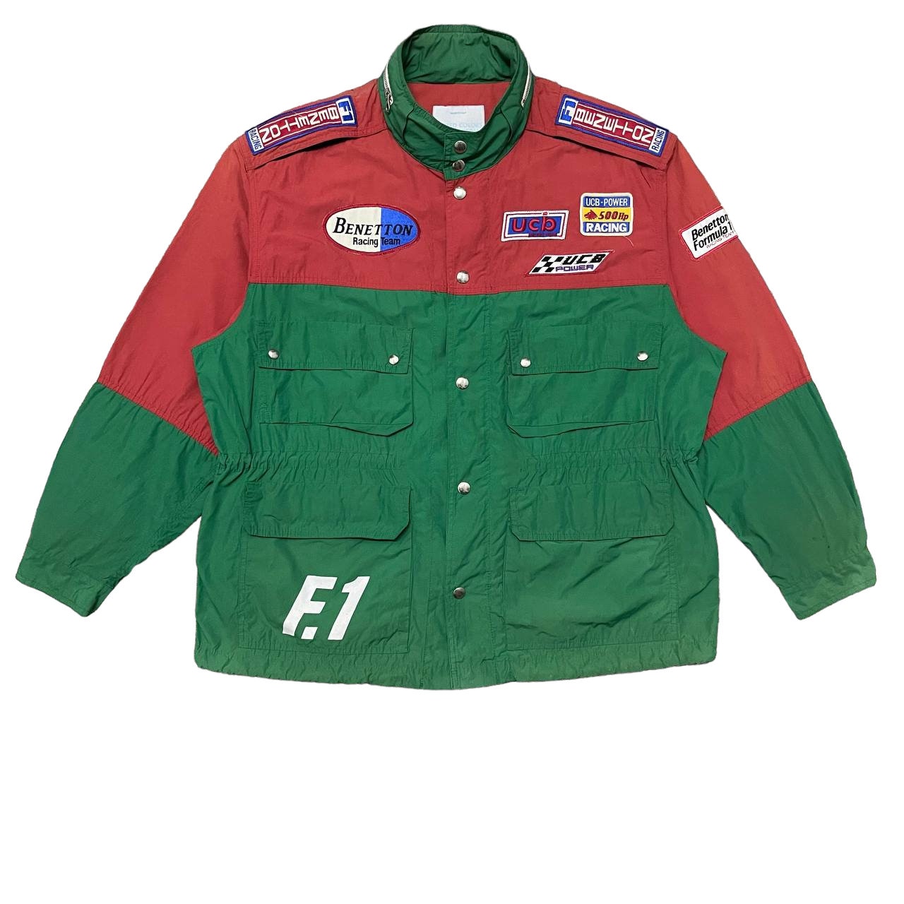 Benetton F1 Jacket - Etsy Benetton F1 Jacket - Etsy