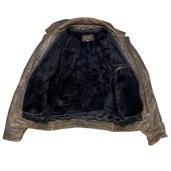 Vintage Houston Type MB-2 Leather Jacket - Etsy Israel