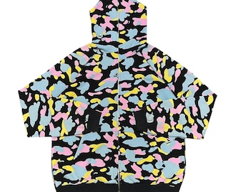 Felpa con cappuccio e zip intera OG 2005 Bape Cotton Candy