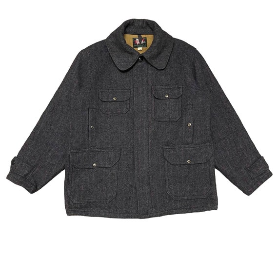 Very Rare True Vintage 30's Woolrich Mackinaw Hunting Jacket
