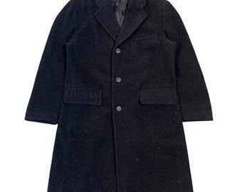 Vintage Yohji Yamamoto Inspired Wool Long Coat by Artigiano