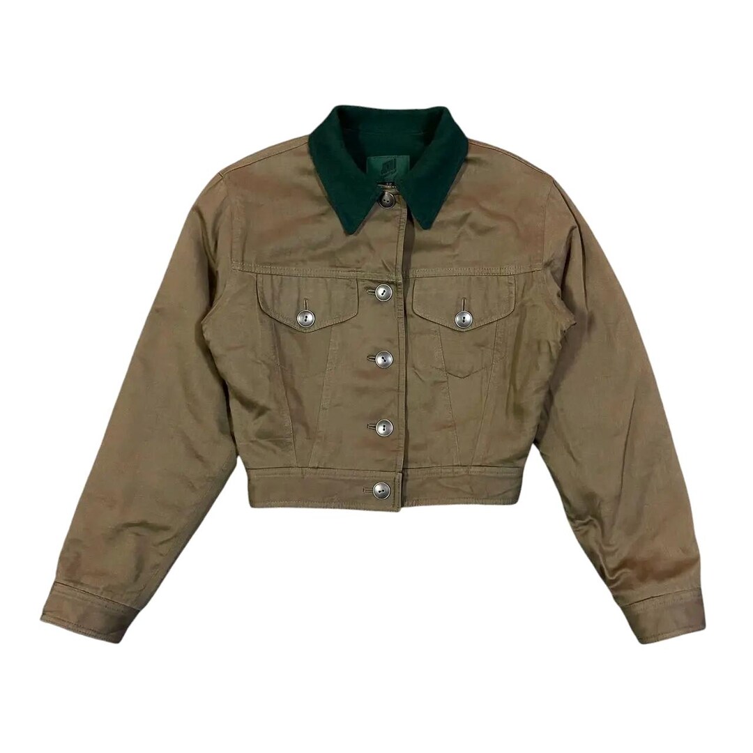 Vintage 90's Jean Paul Gaultier Wool Lined Cropped Jacket - Etsy