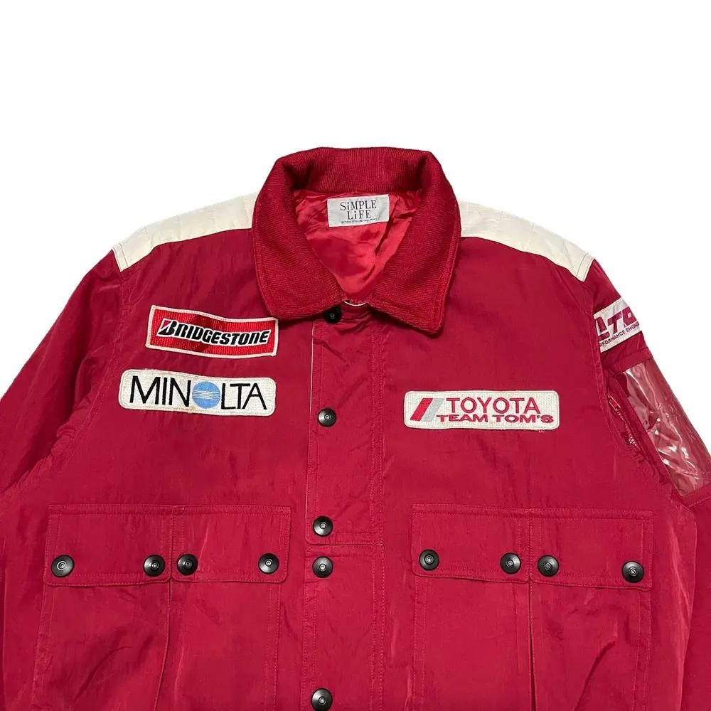 Vintage Toyota Team Tom's Racing Jacket - Etsy