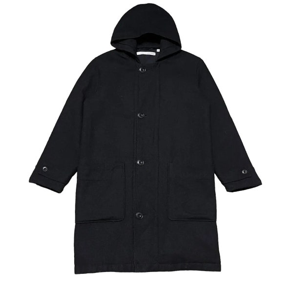 Uniqlo and Lemaire Wool Hooded Coat