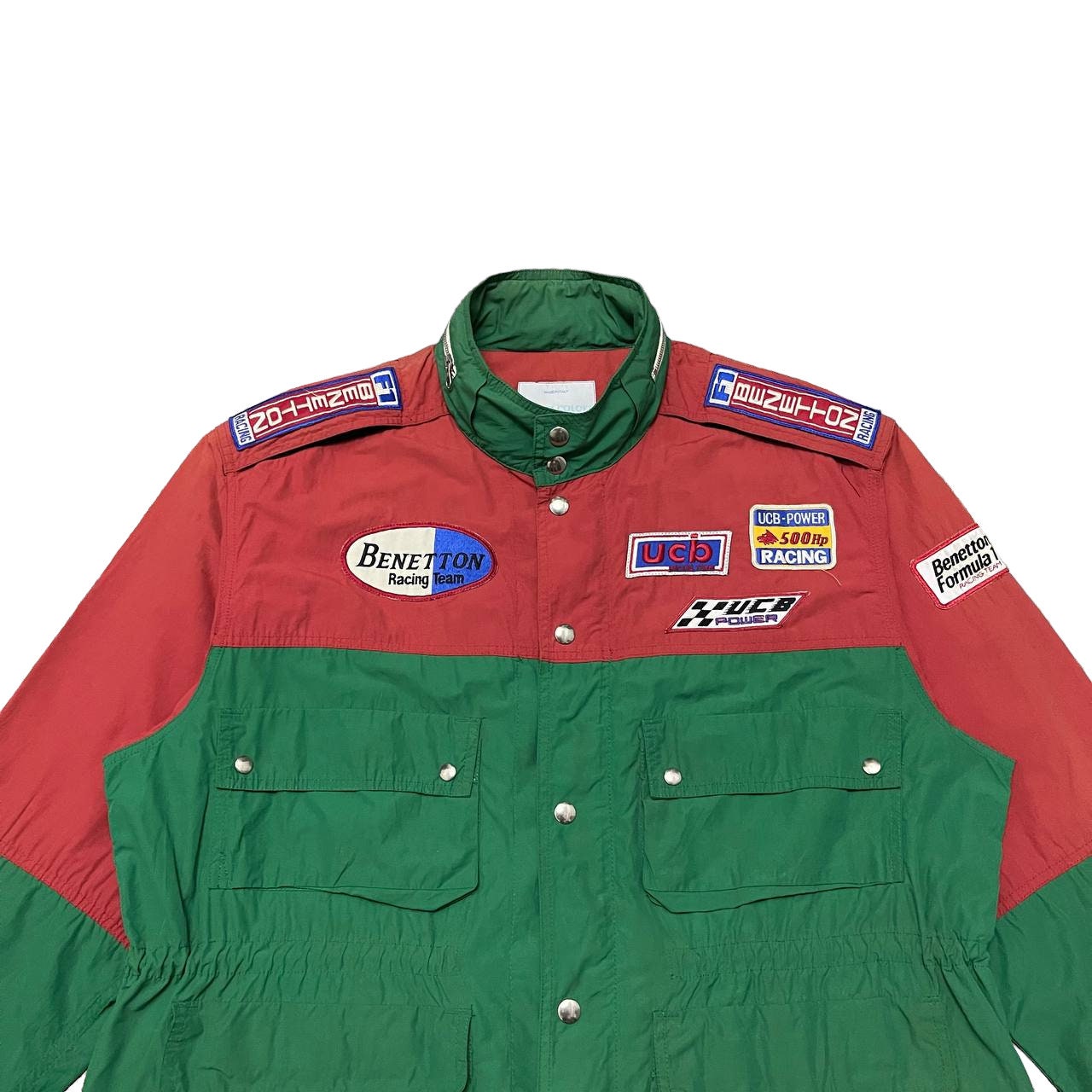 Benetton Formula 1 ジャケット　ブルゾン　レッド　レーシング Vintage United Colour of Benetton F1 Racing Team Jacket - Etsy UK