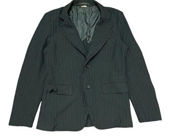 Comme Des Garcons Homme Deux Striped Balzer Jacket