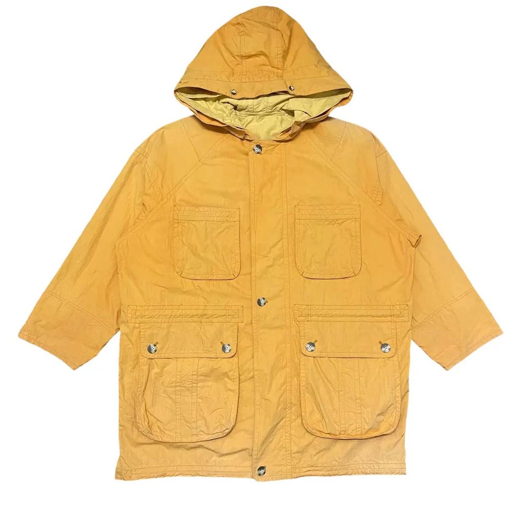 ジャケット・アウター 80s Issey Hai Sporting Gear Hooded Coat 80s Vintage ISSEY MIYAKE HAI sporting gear jacket coat size